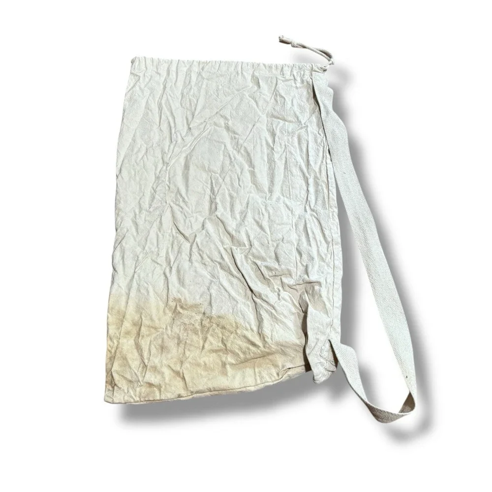 KAWS Unisex Canvas Shoulder‎ Bag Beige Pink 13.5 x 22.5
